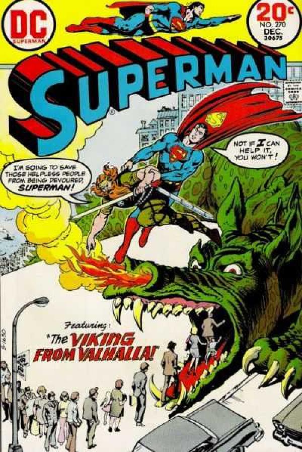 Superman #270 null cover