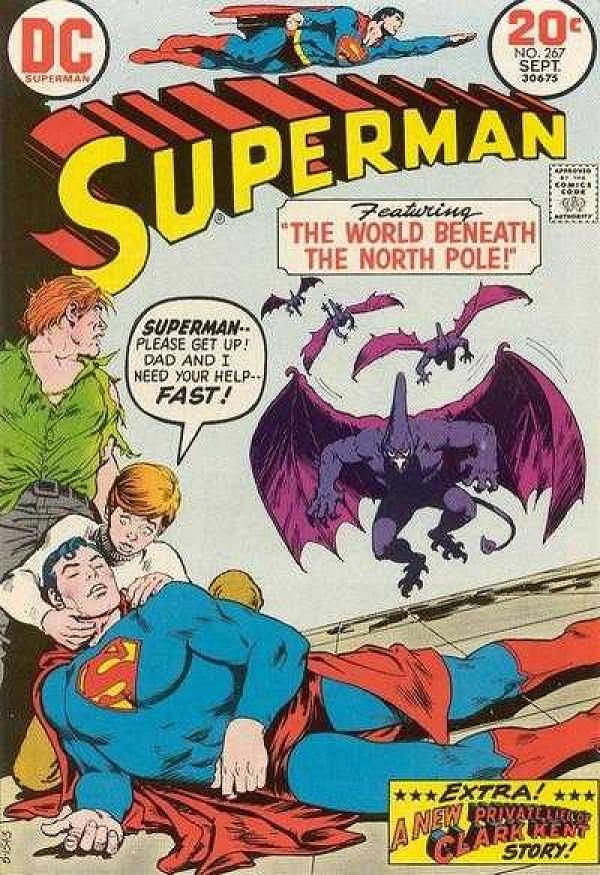 Superman #267 null cover