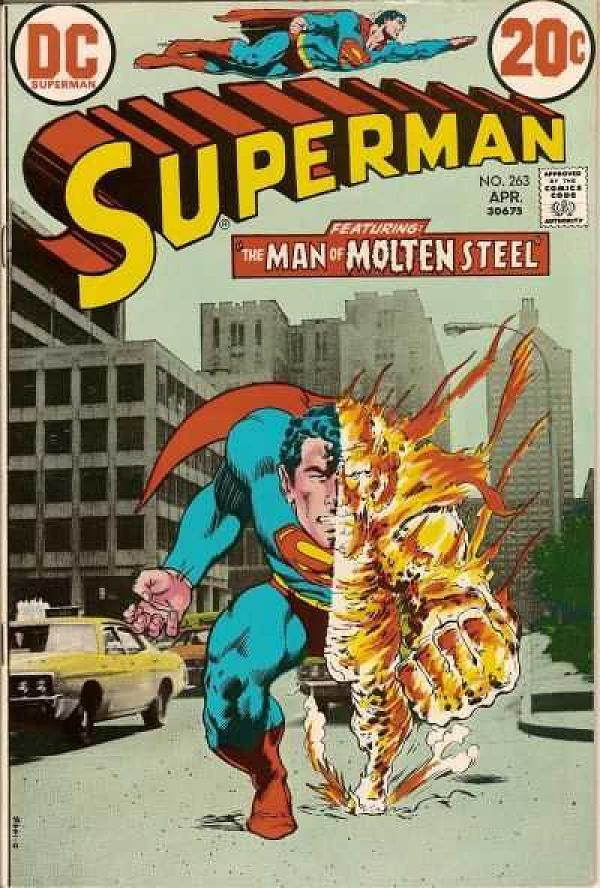 Superman #263 null cover
