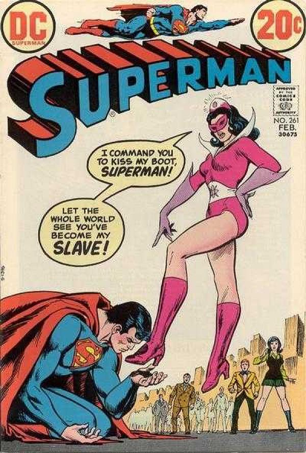 Superman #261 null cover