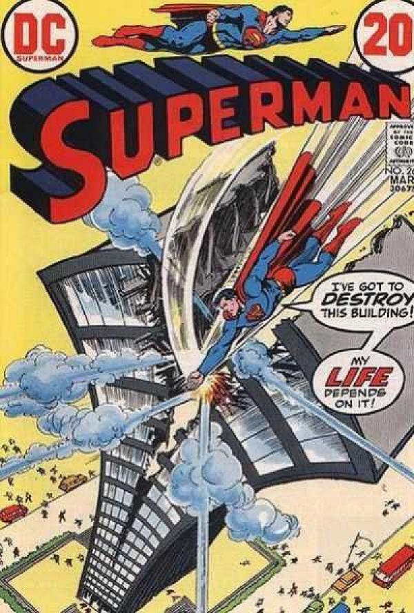 Superman #262 null cover