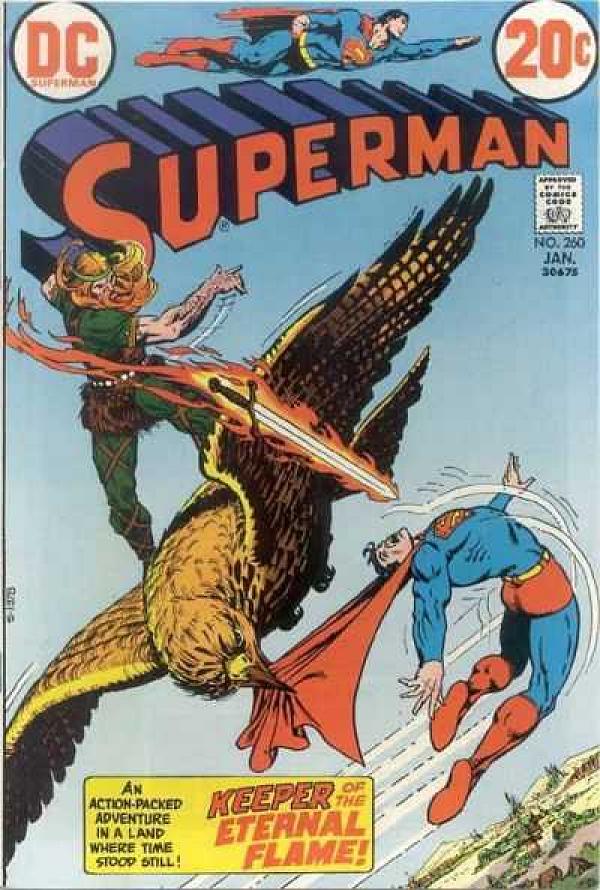 Superman #260 null cover