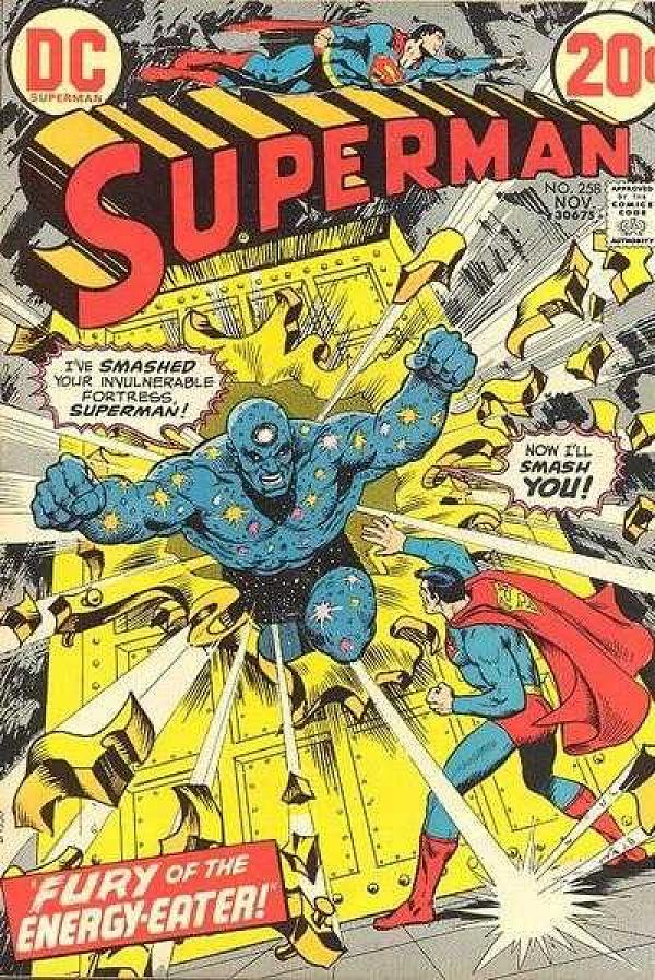 Superman #258 null cover
