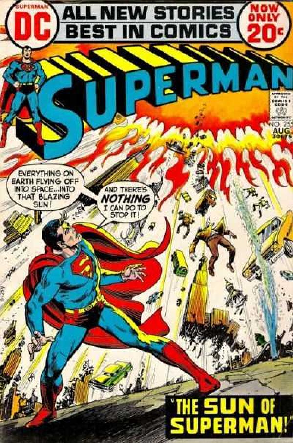 Superman #255 null cover