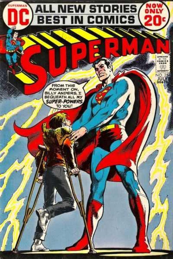 Superman #254 null cover