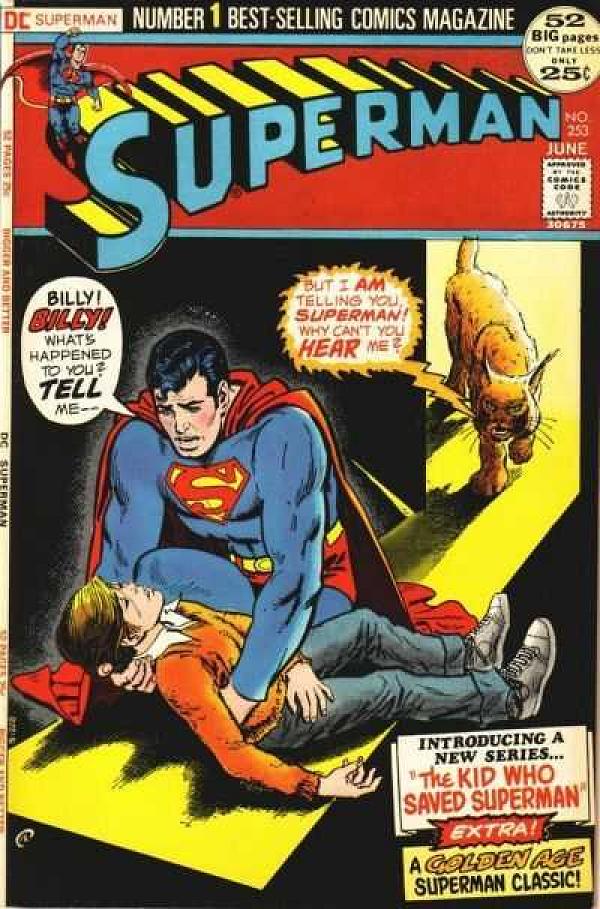 Superman #253 null cover