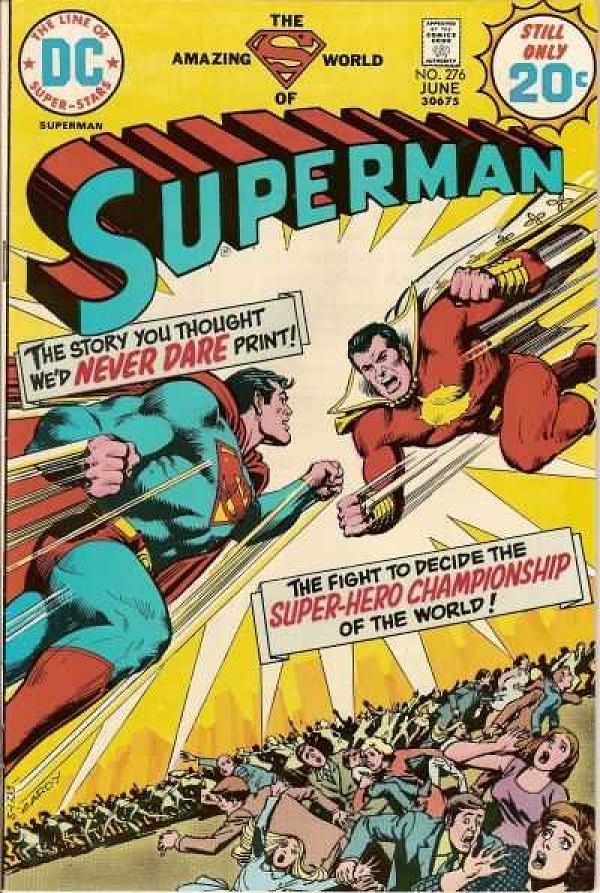 Superman #276 null cover