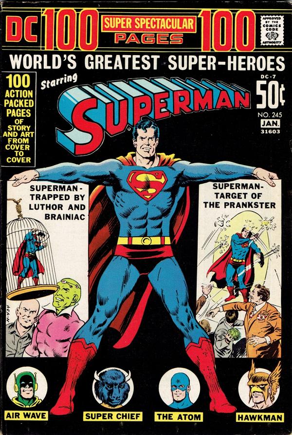 Superman #245 null cover