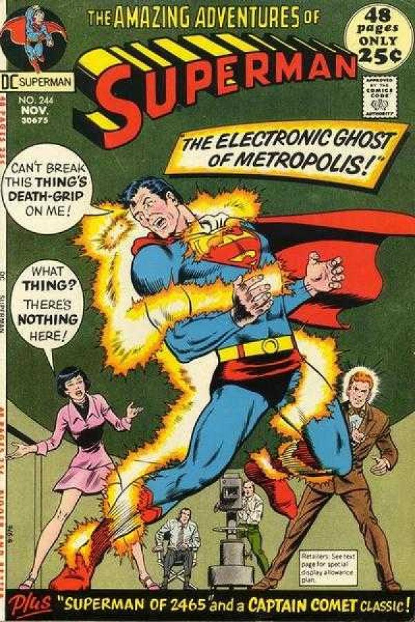 Superman #244 null cover