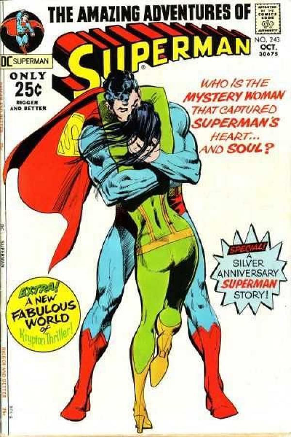 Superman #243 null cover