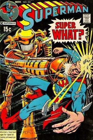 Superman #231 cover
