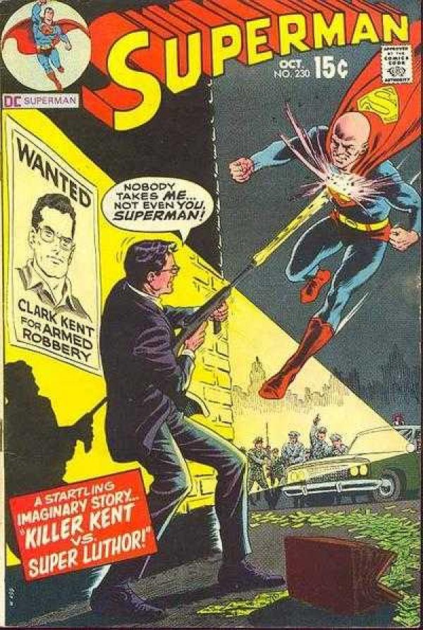 Superman #230 null cover