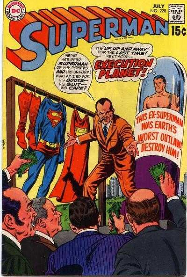 Superman #228 null cover