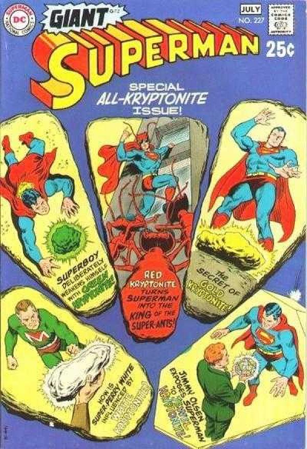 Superman #227 null cover