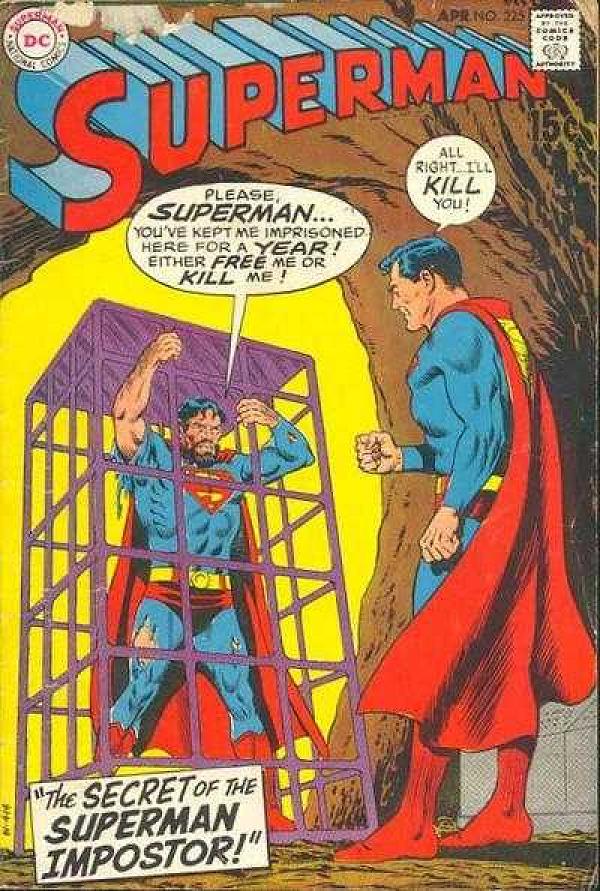 Superman #225 null cover