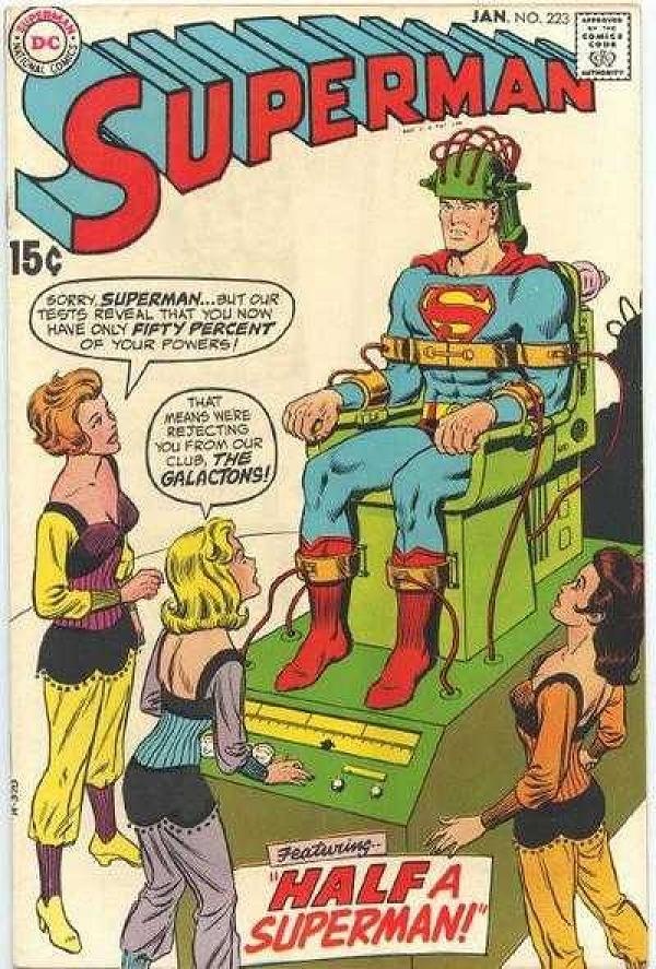 Superman #223 null cover