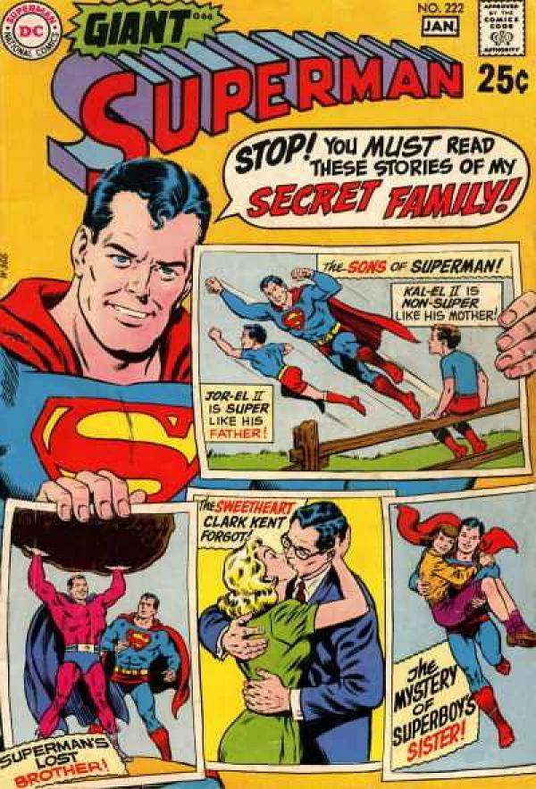 Superman #222 null cover