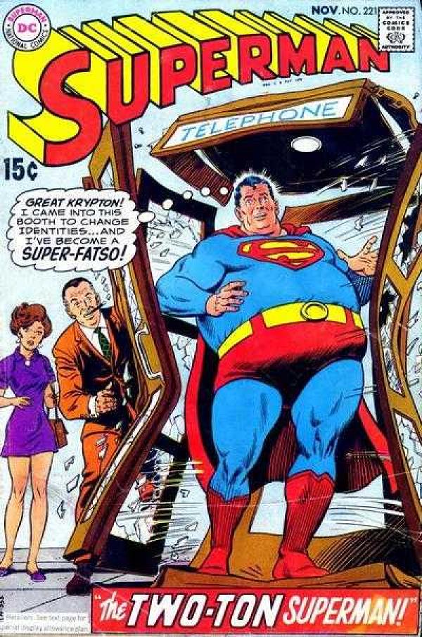 Superman #221 null cover