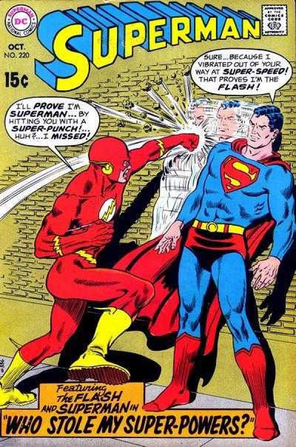 Superman #220 null cover