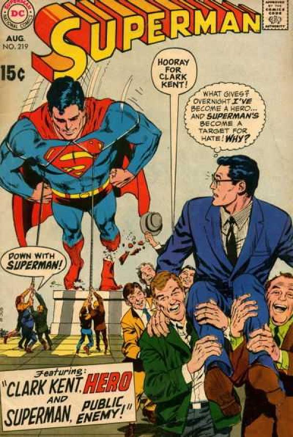 Superman #219 null cover