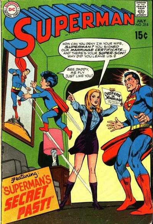 Superman #218 null cover