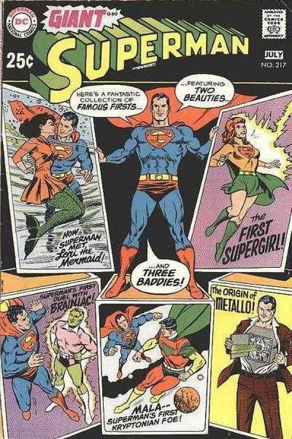 Superman #217 null cover