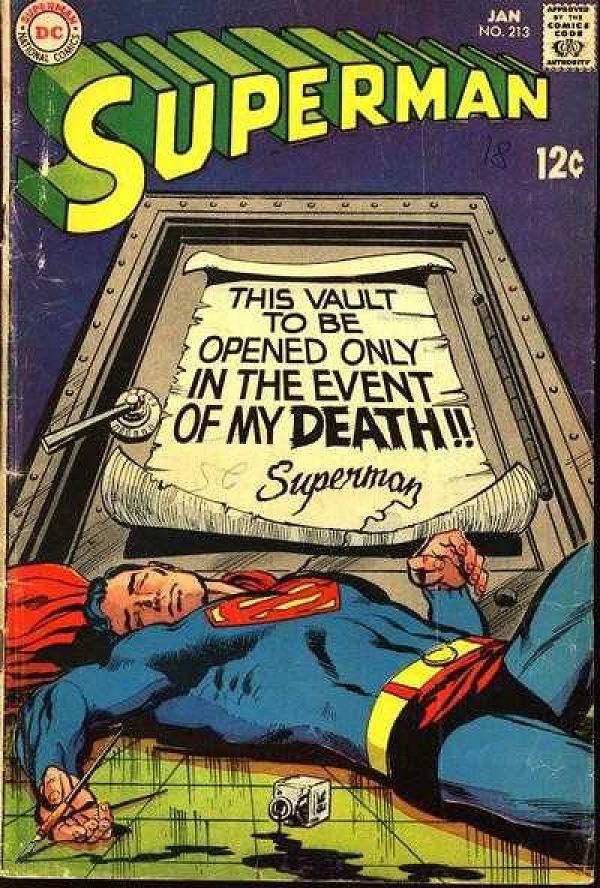 Superman #213 null cover