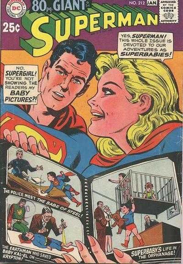 Superman #212 null cover