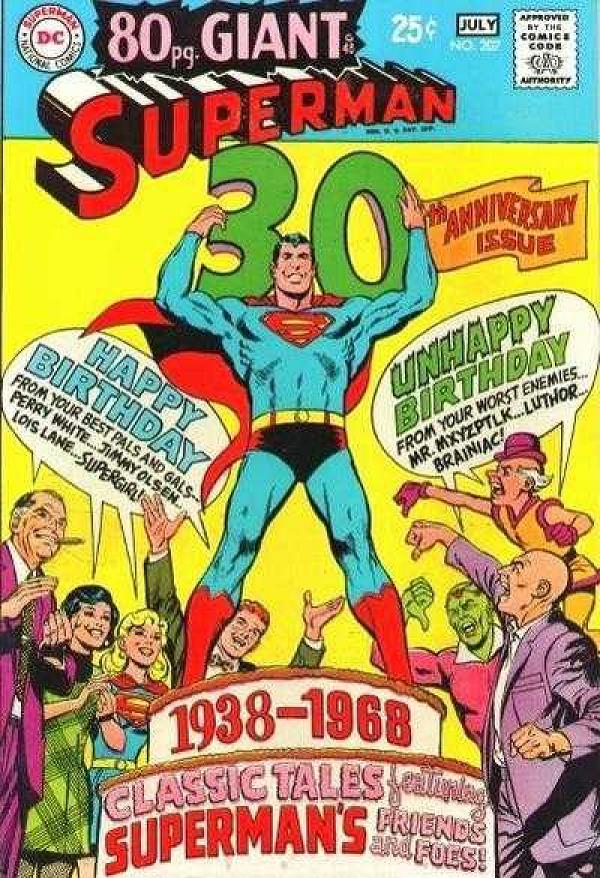 Superman #207 null cover