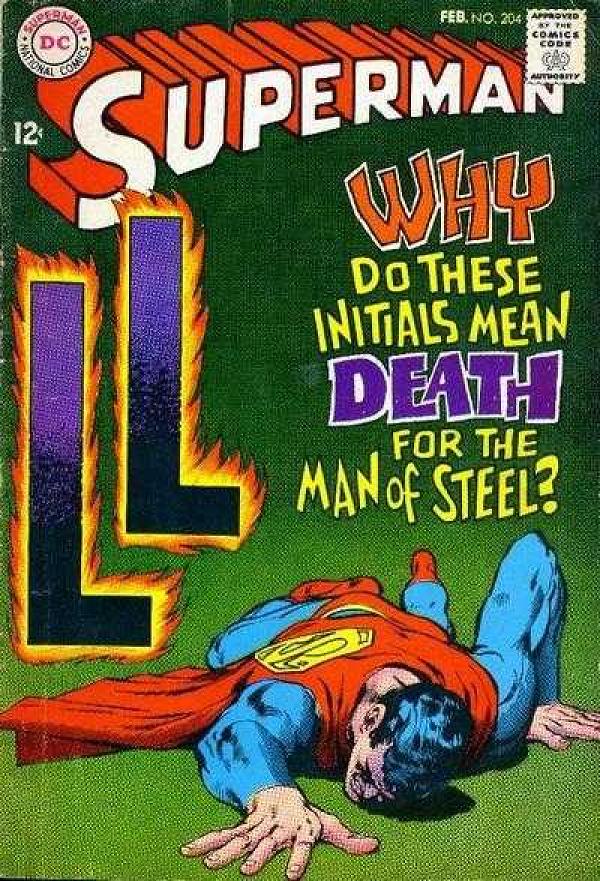 Superman #204 null cover