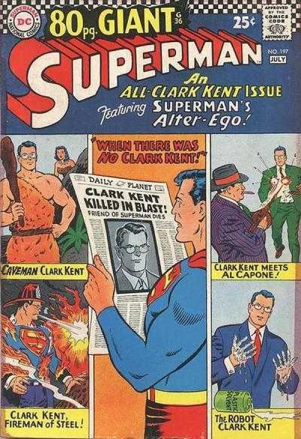 Superman #197 null cover