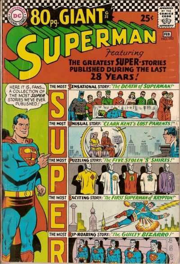 Superman #193 null cover