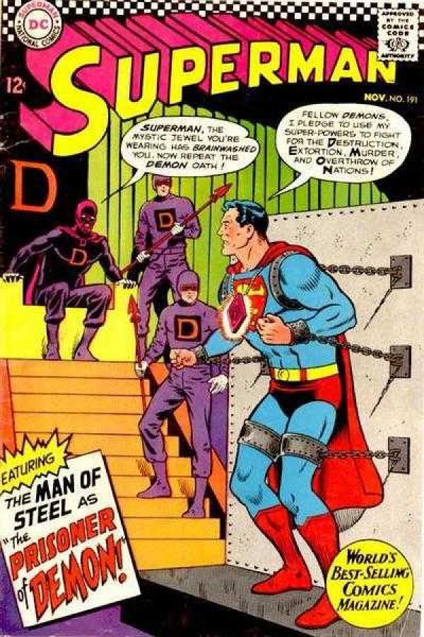 Superman #191 null cover