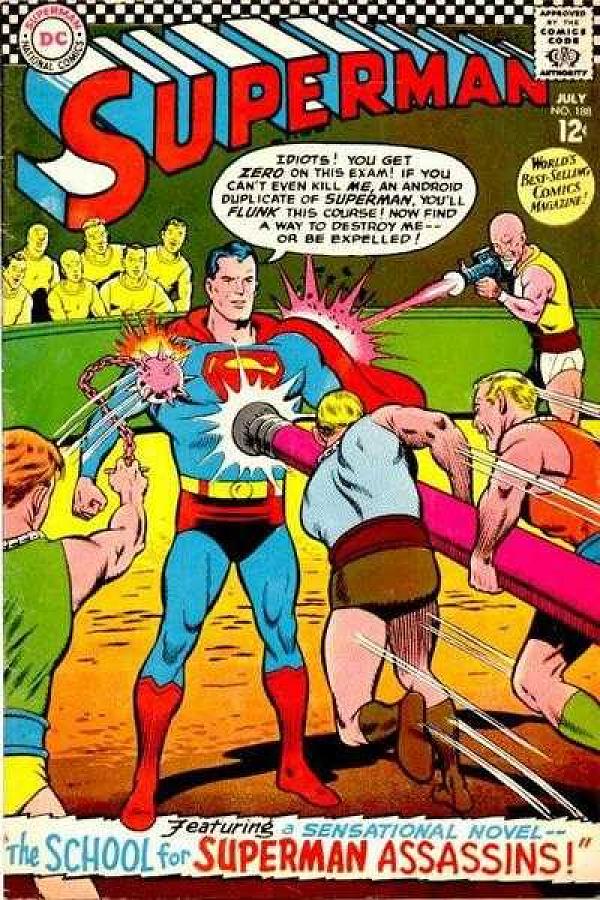 Superman #188 null cover