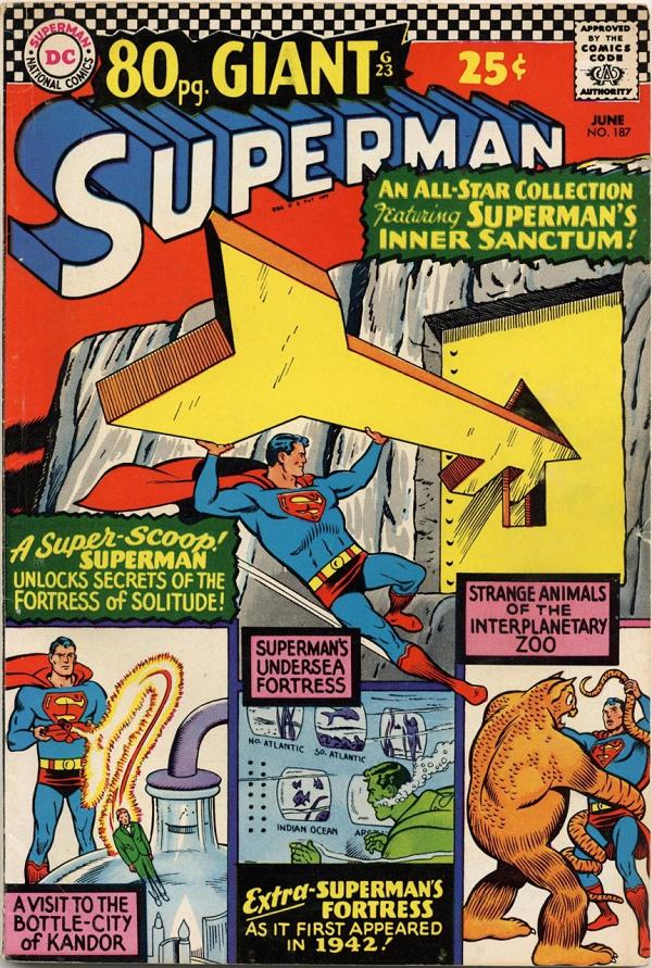 Superman #187 null cover