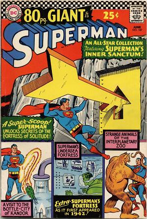 Superman #187 cover