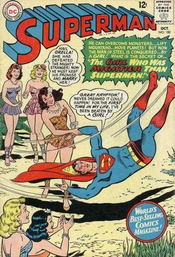 Superman #180 null cover