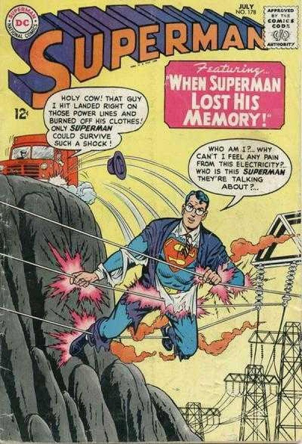 Superman #178 null cover