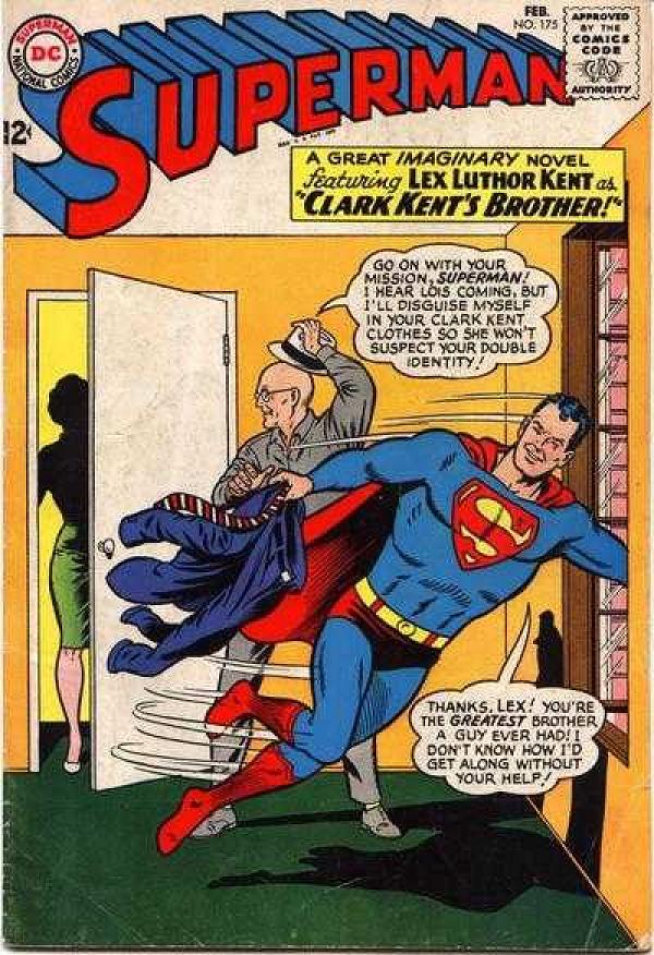 Superman #175 null cover