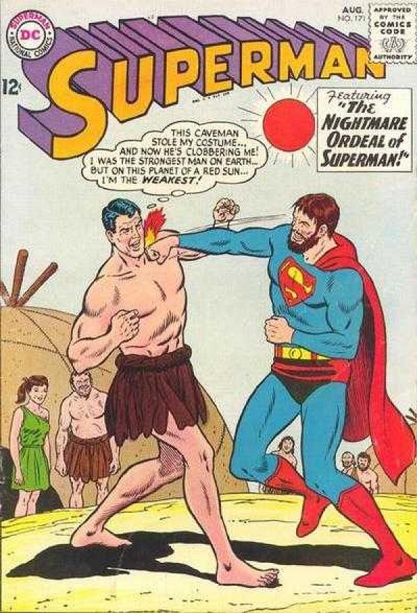 Superman #171 null cover