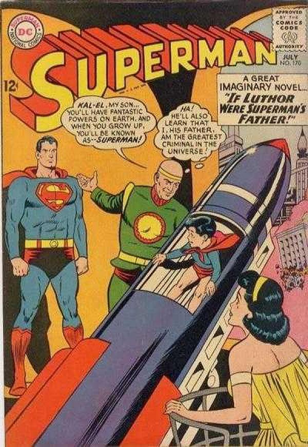 Superman #170 null cover