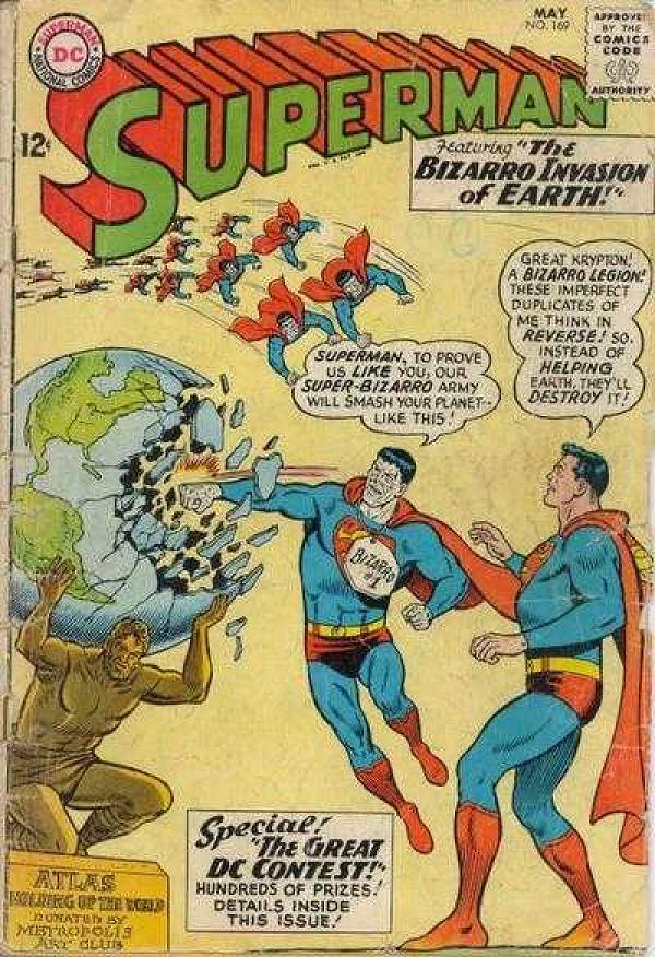 Superman #169 null cover