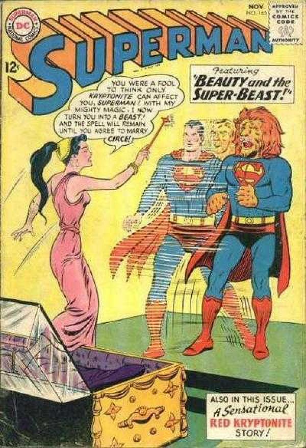 Superman #165 null cover