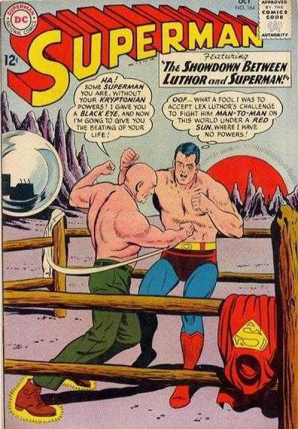 Superman #164 null cover