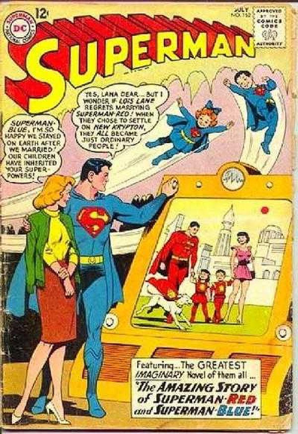 Superman #162 null cover