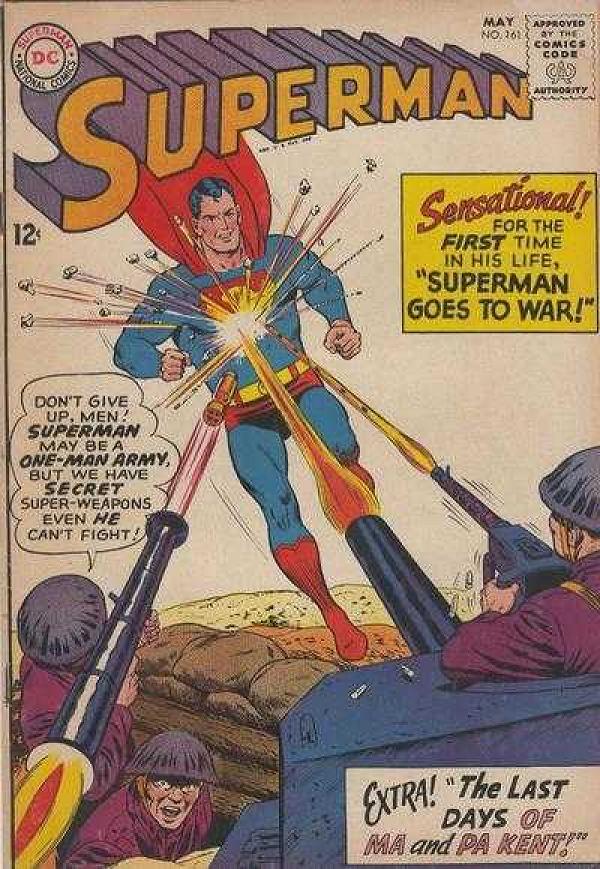 Superman #161 null cover