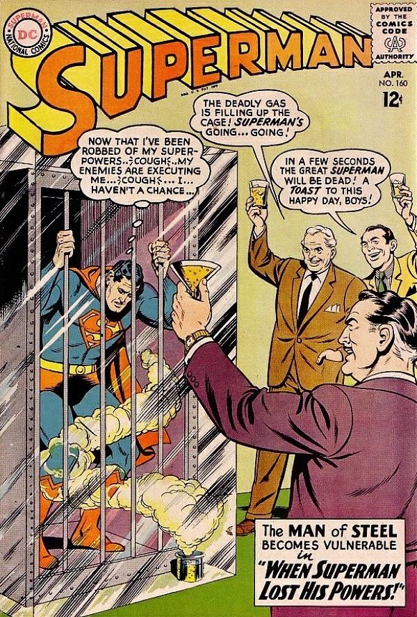 Superman #160 null cover