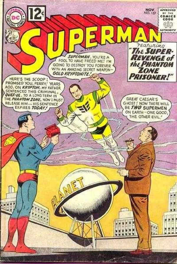Superman #157 null cover