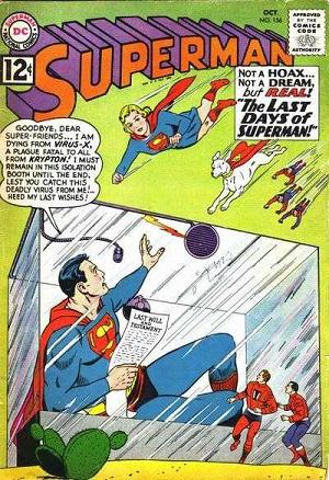 Superman #156 cover