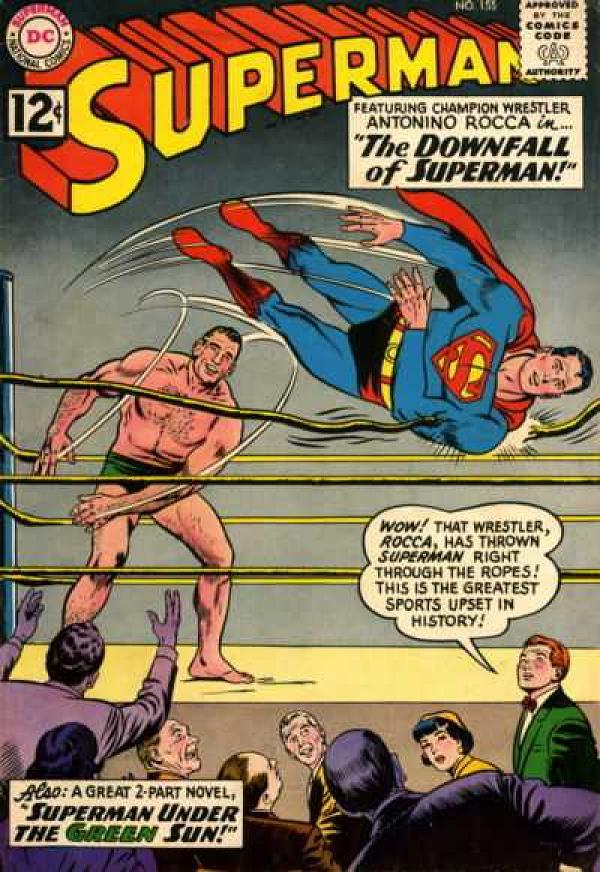 Superman #155 null cover